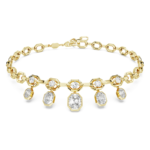 Octagon necklace Lab-grown diamonds 12.56 ct tw, Mixed shapes, 18K yellow gold