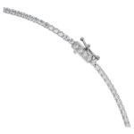 Octagon necklace Lab-grown diamonds 37.70 ct tw, Octagon shape, 18K white gold - Image 3