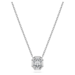 Octagon pendant Lab-grown diamonds 0.5 ct tw, Octagon shape, 18K white gold