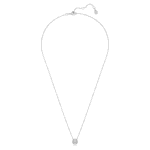 Octagon pendant Lab-grown diamonds 0.5 ct tw, Octagon shape, 18K white gold - Image 3