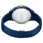 Octea moon watch Swiss Made, Metal bracelet, Blue, Blue finish - Image 4