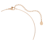 One pendant Heart cut, Pavé, Heart, Pink, 18K rose gold finish - Image 5