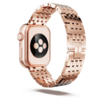 Princess strap For Apple Watch® 40 mm & 41mm, Rose gold tone, Rose gold-tone finish - Image 4