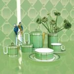Signum cereal bowl Porcelain, Green - Image 2