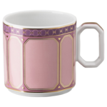 Signum espresso cup with saucer Porcelain, Pink - Image 3