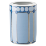 Signum vase Porcelain, Medium, Blue