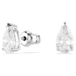 Stilla Attract set Pear cut, White, Rhodium plated - Image 6