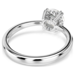 Stilla cocktail ring Round cut, White, Silver-tone finish - Image 5