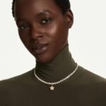 Sublima charm Round cut, Star, Yellow, 18K gold finish - Image 2