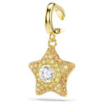 Sublima charm Round cut, Star, Yellow, 18K gold finish - Image 4