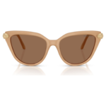 Sunglasses Cat-Eye shape, Beige - Image 2