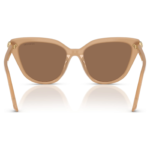 Sunglasses Cat-Eye shape, Beige - Image 5