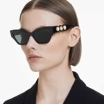 Sunglasses Cat-Eye shape, Black - Image 2