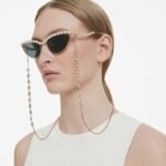 Sunglasses Cat-eye shape, Chain, Grey - Image 2