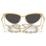 Sunglasses Cat-eye shape, Chain, Grey - Image 6