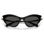 Sunglasses Cat-Eye shape, SK6038, Black - Image 5