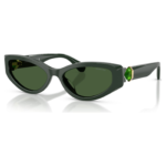 Sunglasses Cat-Eye shape, SK6045, Green