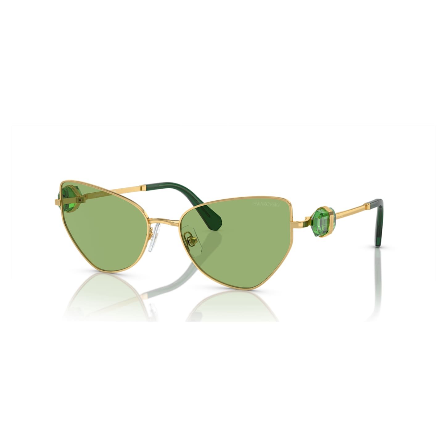 Sunglasses Cat-Eye shape, SK7003, Green