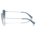 Sunglasses Cat-Eye shape, SK7014, Blue - Image 3