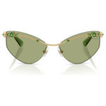 Sunglasses Cat-Eye shape, SK7039, Gold tone - Image 3