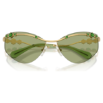 Sunglasses Cat-Eye shape, SK7039, Gold tone - Image 5