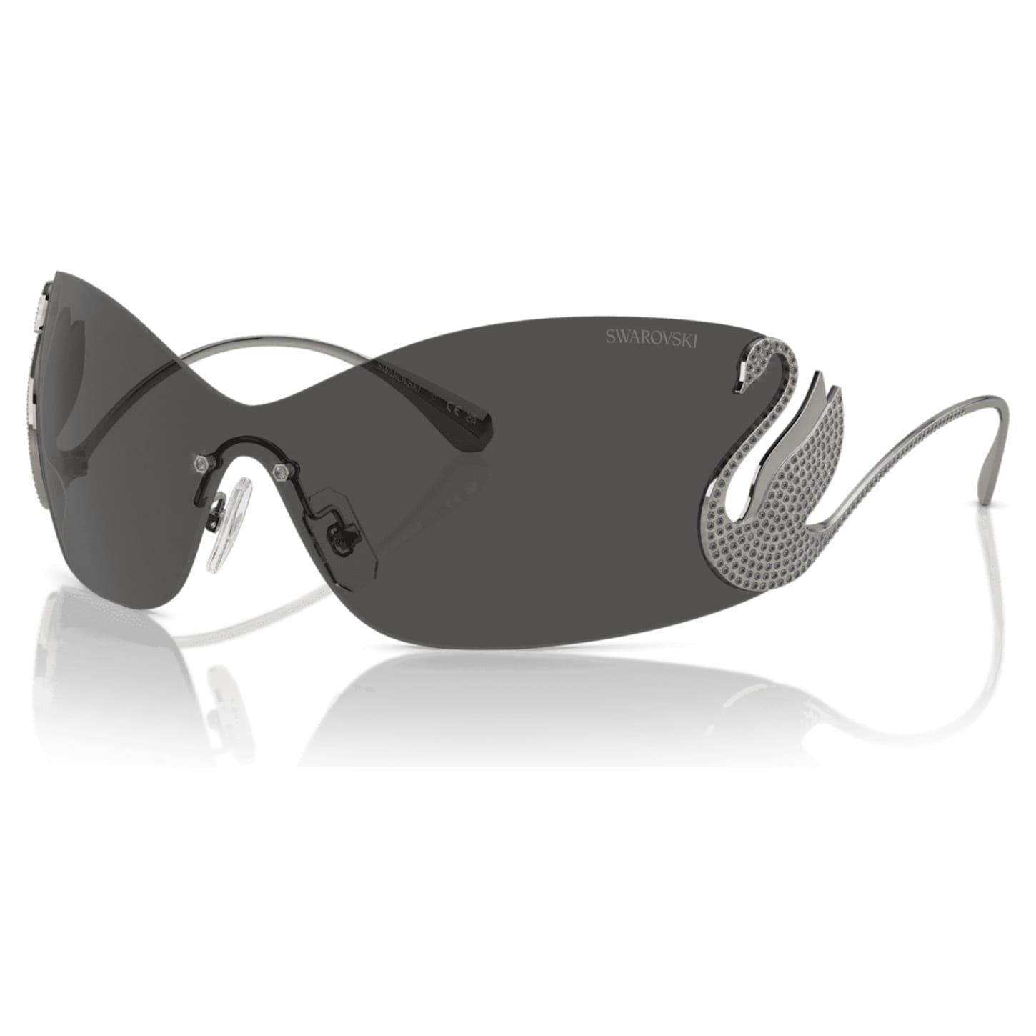 Sunglasses Mask, Swan, SK7020, Grey