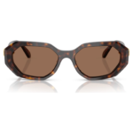 Sunglasses Octagon shape, SK6028, Brown - Image 2
