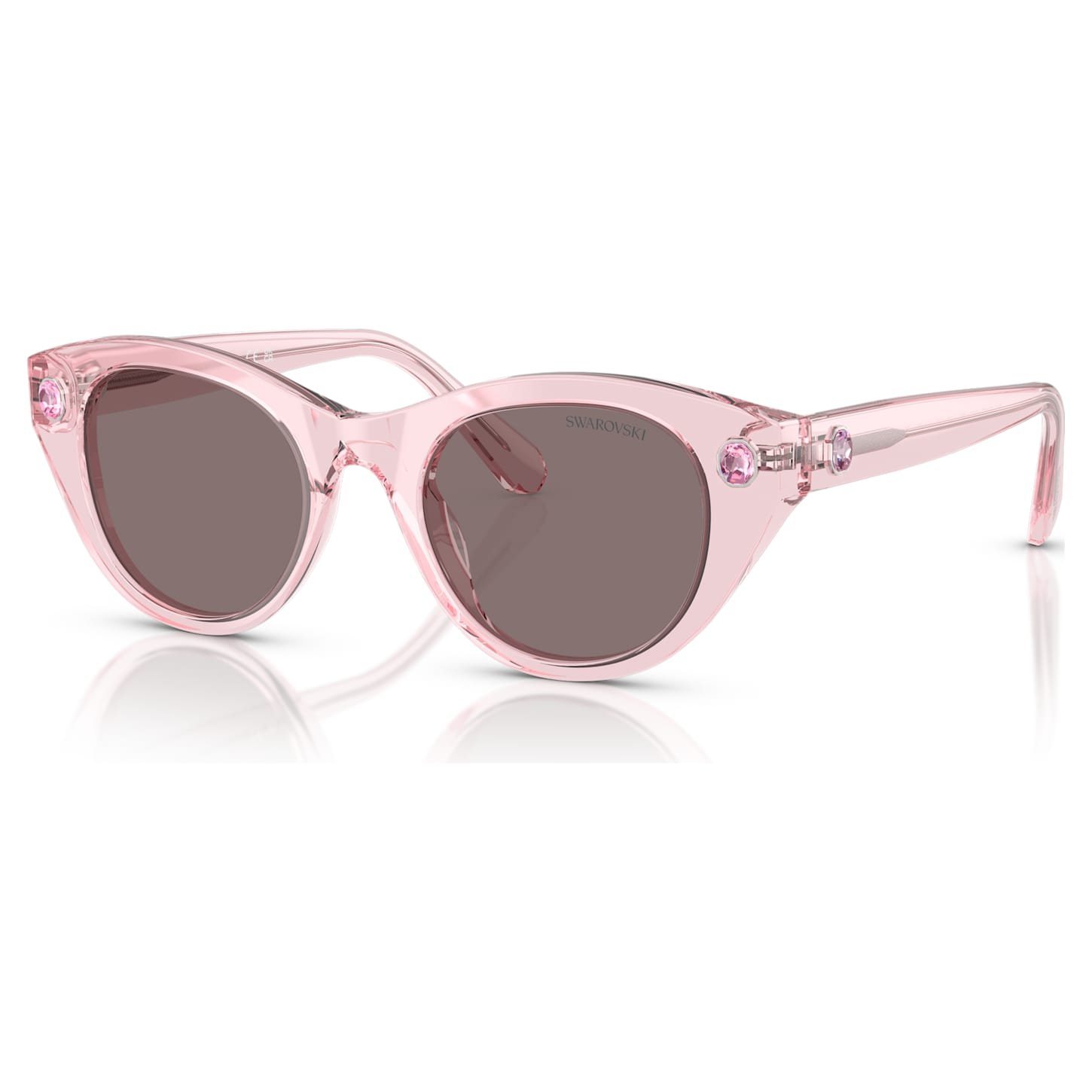 sunglasses-round-shape-sk6025-pink-swarovski-5706556 Sunglasses Round shape, SK6025, Pink - Image 1