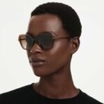Sunglasses Square shape, Brown - Image 2