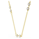 Swarovski Remix necklace Round cut, White, 18K gold finish - Image 3