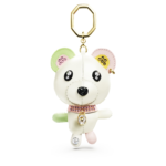Teddy bag charm Bear, Multicoloured, Gold-tone plated - Image 7