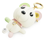 Teddy bag charm Bear, Multicoloured, Gold-tone plated - Image 5