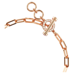 Teddy bracelet Bear, Pink, 18K rose gold finish - Image 4