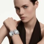 Una Angelic bracelet Cushion cut, White, Ruthenium plated - Image 2
