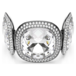 Una Angelic bracelet Cushion cut, White, Ruthenium plated - Image 6