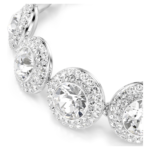 Una Angelic bracelet White, Rhodium plated - Image 3