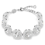 Una Angelic bracelet White, Rhodium plated - Image 7