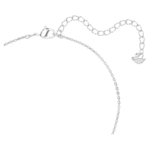 Una Angelic pendant Round cut, White, Rhodium plated - Image 5