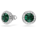 Una Angelic set Set (2), Round cut, Green, Rhodium plated - Image 6