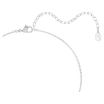 Una Angelic set Set (2), Round cut, Green, Rhodium plated - Image 4
