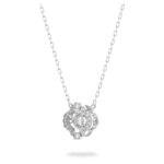 Una set Mixed cuts, White, Rhodium plated - Image 6