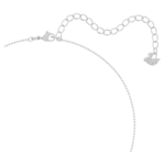 Una set Mixed cuts, White, Rhodium plated - Image 4