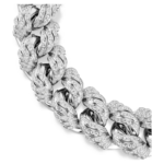 Vienna set Set (2), Mixed cuts, White, Rhodium plated - Image 3